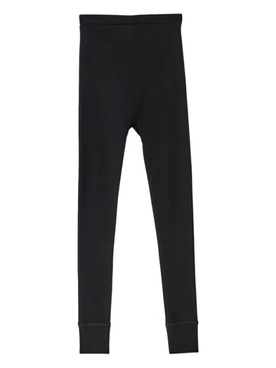 H2ofagerholt Paris Stretch-cotton Tights In Black