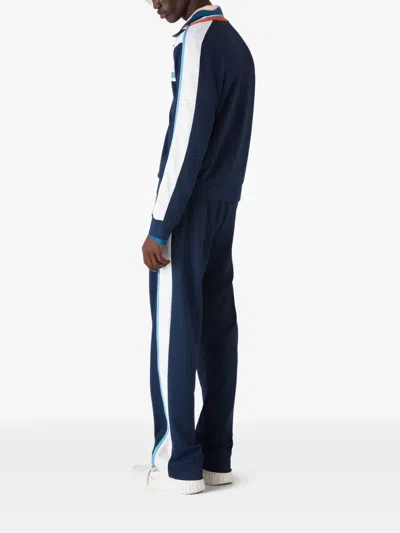 Casablanca Ribbed Collar Side Pockets Track Jacket