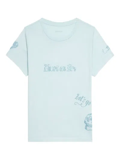 Zadig & Voltaire Alys Crystal-embellished T-shirt