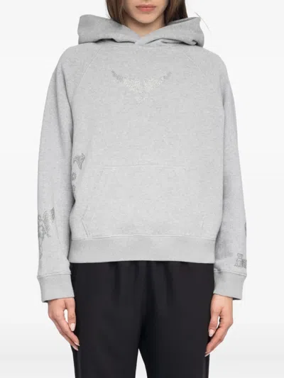 Zadig & Voltaire Georgy Crystal-embellished Hoodie