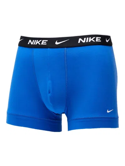 Nike Dri-fit Logo-waistband Boxer Trunk (pack Of Three) In Multi