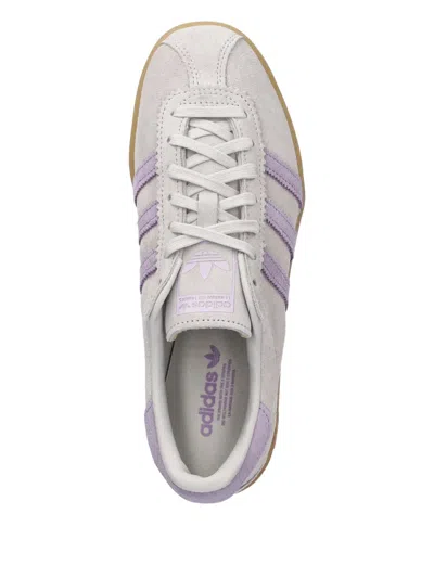 Adidas Originals Three-stripe Suede Sneakers In Multi