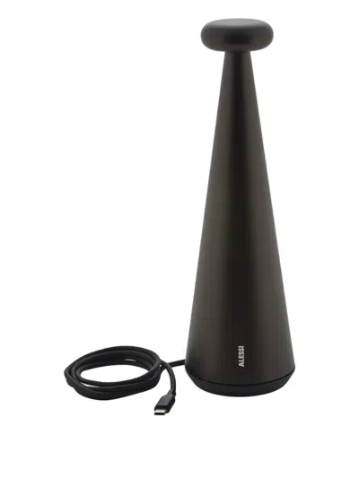 Alessi Bedin Table Lamp In Brown