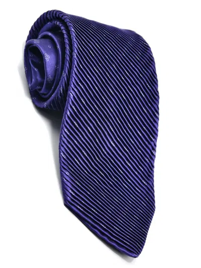 Castangia Patterned Silk Tie