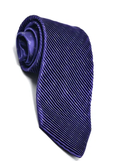 Castangia Patterned Silk Tie