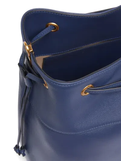 Pinko Medium Logo-embellished Drawstring Bucket Bag