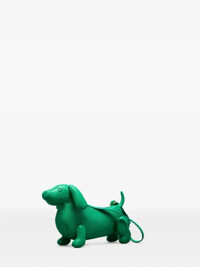 Thom Browne Hector Baguette Dachshund Shoulder Bag