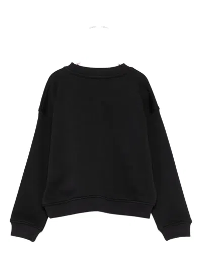 John Richmond Junior Logo-print Sweatshirt In Black
