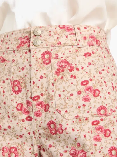 Cinq À Sept Cinq A Sept Petites Bouquet Dorothea Shorts In Pink