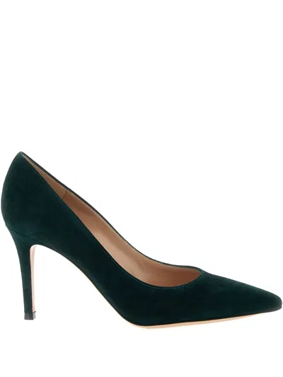 Gianvito Rossi 85mm Texas Suede Pointed Pumps