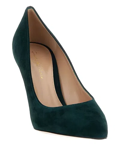 Gianvito Rossi 85mm Texas Suede Pointed Pumps