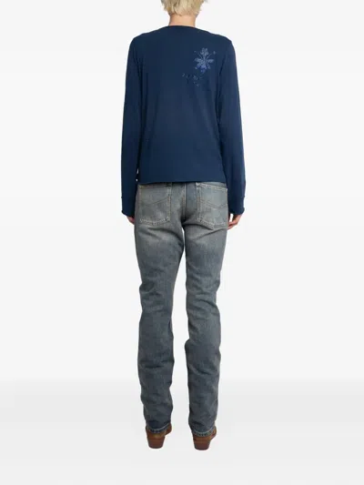 Zadig & Voltaire Embellished V-neck Top