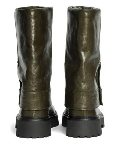 Zadig & Voltaire Angie Fold-over Leather Boots