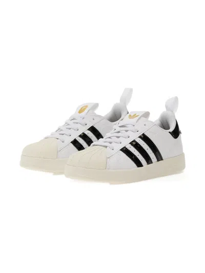 Adidas Originals X Bape Adifom Sstr 360 Sneakers In White