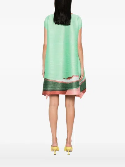 Issey Miyake Grainy Printed Tunic
