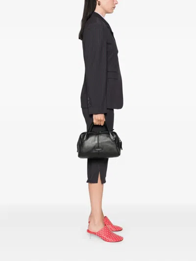 Gianni Chiarini Emily Grained-leather Top-handle Tote Bag