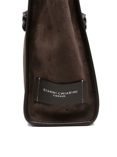 Gianni Chiarini Miss Marcella Knotted-detail Suede Tote Bag