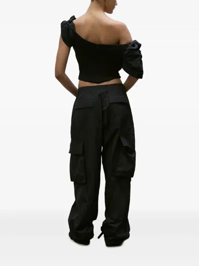 Paris Georgia Rio Top In Black