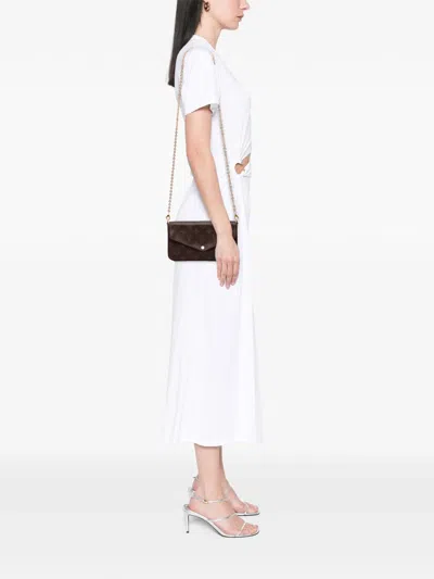 Pre-owned Louis Vuitton 2021-2025 Monogram Pochette Felicie Crossbody Bag