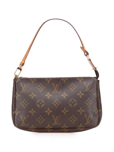 Pre-owned Louis Vuitton 2000 Monogram Pochette Accessoires Shoulder Bag