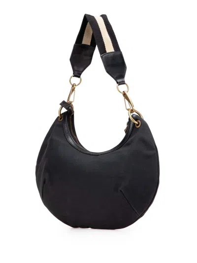 Pre-owned Gucci 2000-2015 Web Canvas Hobo Bag