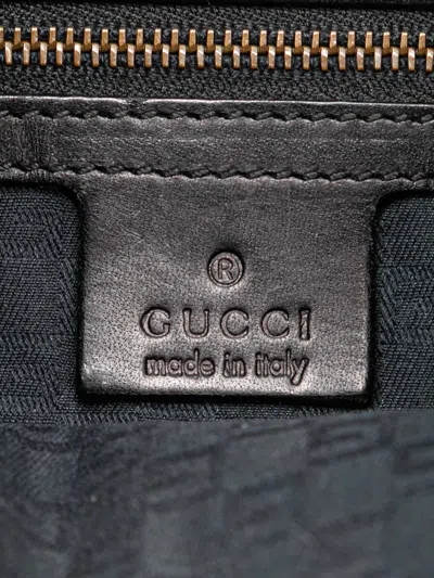 Pre-owned Gucci 2000-2015 Web Canvas Hobo Bag