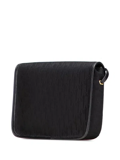 Pre-owned Dior 20th Century Oblique Canvas Flap Crossbody Bag