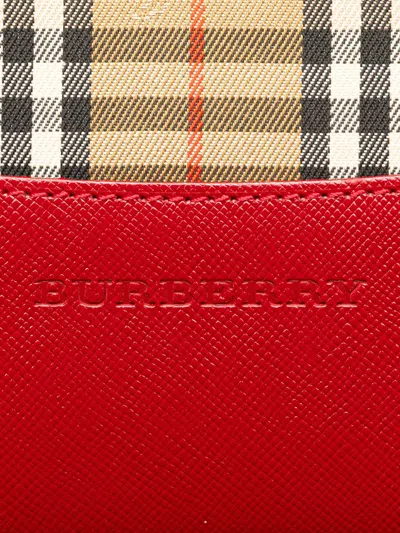 Pre-owned Burberry 2000-2017 Haymarket Check Canvas Shoulder Bag
