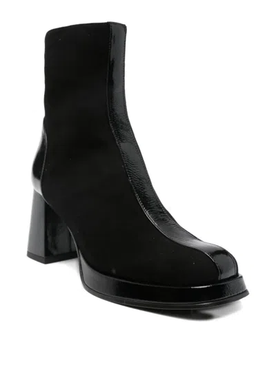 Chie Mihara 70mm Calf-leather Block-heel Boots