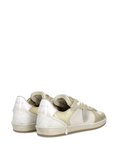 Philippe Model Leather Panelled Sneakers In Multi
