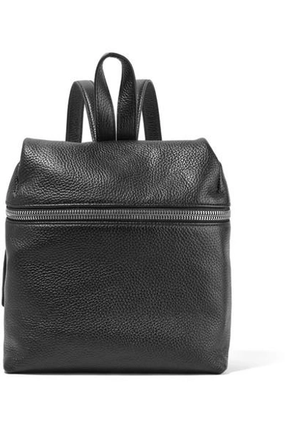 Shop Kara Small Textured-leather Backpack
