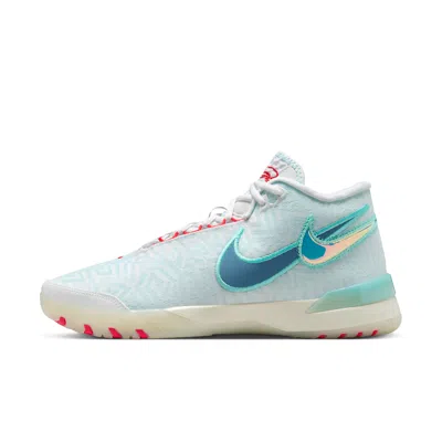 Nike Lebron Nxxt Genisus Ep 'white Aurora Green' In Multi