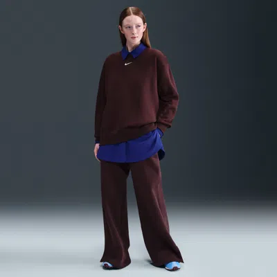 Nike Women's  Sportswear Phoenix Fleece High-waisted Wide-leg Pants