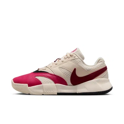 Nike (wmns)  Court Lite 4 'pale Ivory Sail Black Team Red'