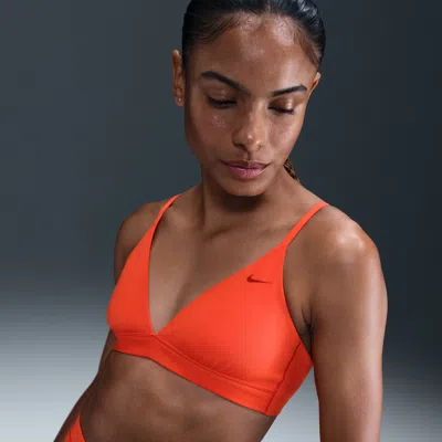 Nike Women's Form Light-support Non-padded Triangle Sports Bra