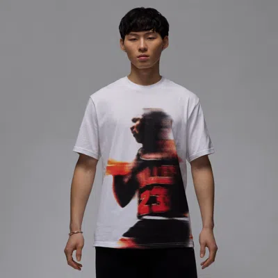 Jordan Men's  Sport Dri-fit Graphic T-shirt In White