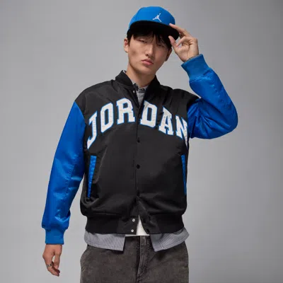 Jordan Men's  Brooklyn Collegiate Varsity Jacket In Multi