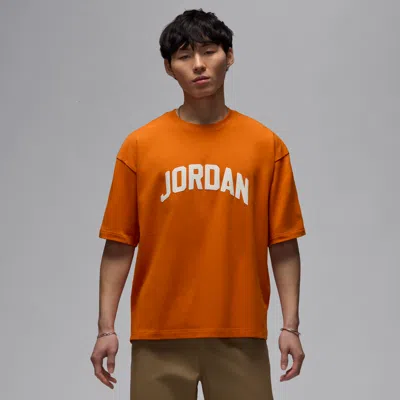 Jordan Men's  Flight Essentials T-shirt In Orange