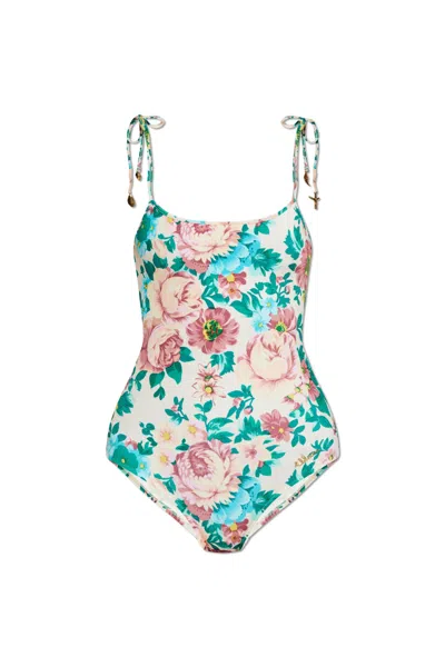 Chloé Swimsuit  Woman Color Multicolor In White