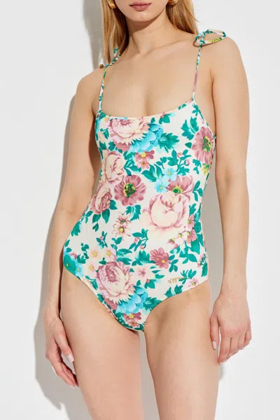 Chloé Swimsuit  Woman Color Multicolor In White