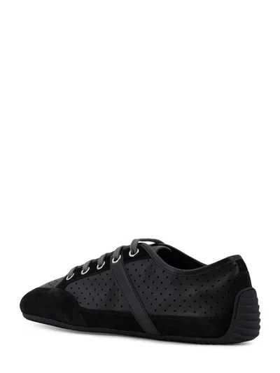Givenchy Men Baskets Low-top Leather And Suede Sneakers In Black