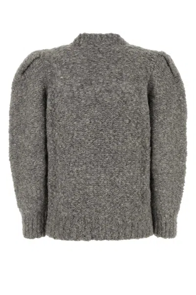 Isabel Marant Emma Wool Pullover In Gray