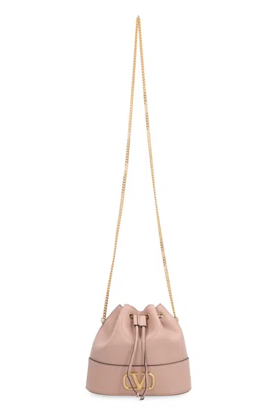 Valentino V Logo Bucket Bag