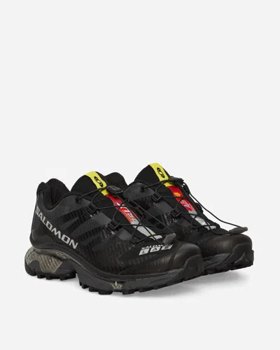 Salomon Breathable Mesh Xt4og Sneakers With Cushioned Eva Sole In Black