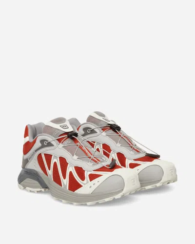Salomon Advanced Xt-whisper Mesh-panelled Sneakers In Gray