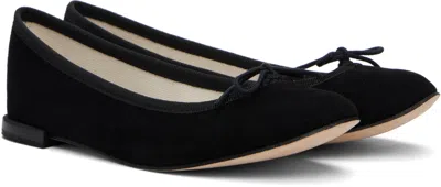 Repetto Black Cendrillon Ballerina Flats