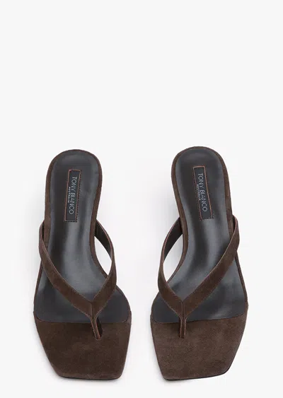 Tony Bianco Topaz Espresso Suede