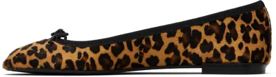 Repetto Brown & Tan Cendrillon Ballerina Flats
