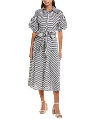 Maison Maar Midi Dress In Gray