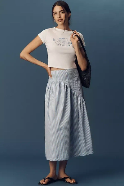 Lisa Says Gah Maeve Cotton Midi Skirt